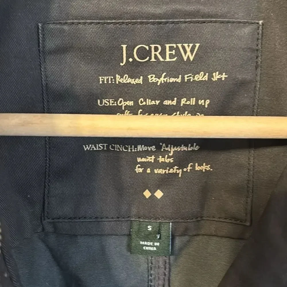 J. Crew Boyfriend Field Jacket Small